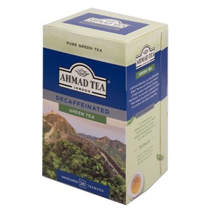 AHMAD TEA Безкофеинов чист зелен чай 20 бр.